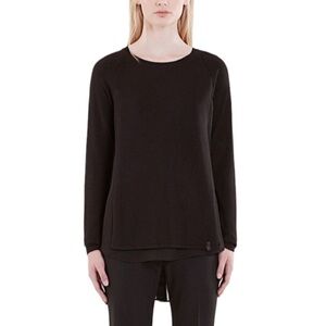 RUDSAK Dionne Sweater Sheer Back Black